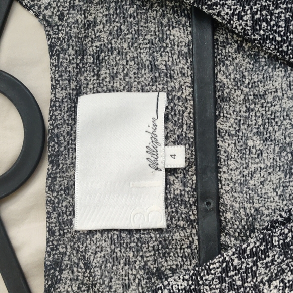 3.1 Phillip Lim silk grey drape dress - Picture 3 of 6